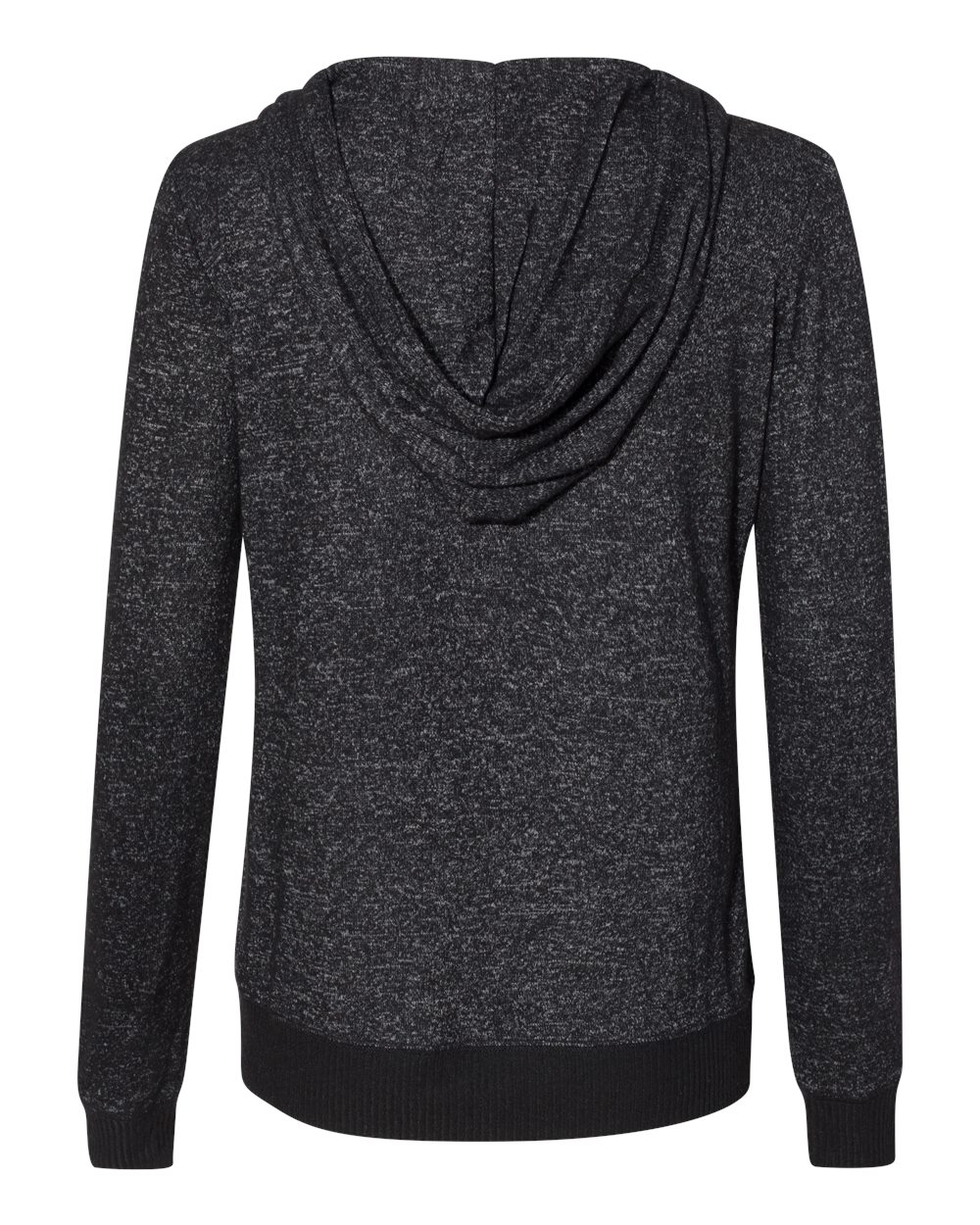 Women's Cozy Jersey Hooded Full-Zip - 8656 2