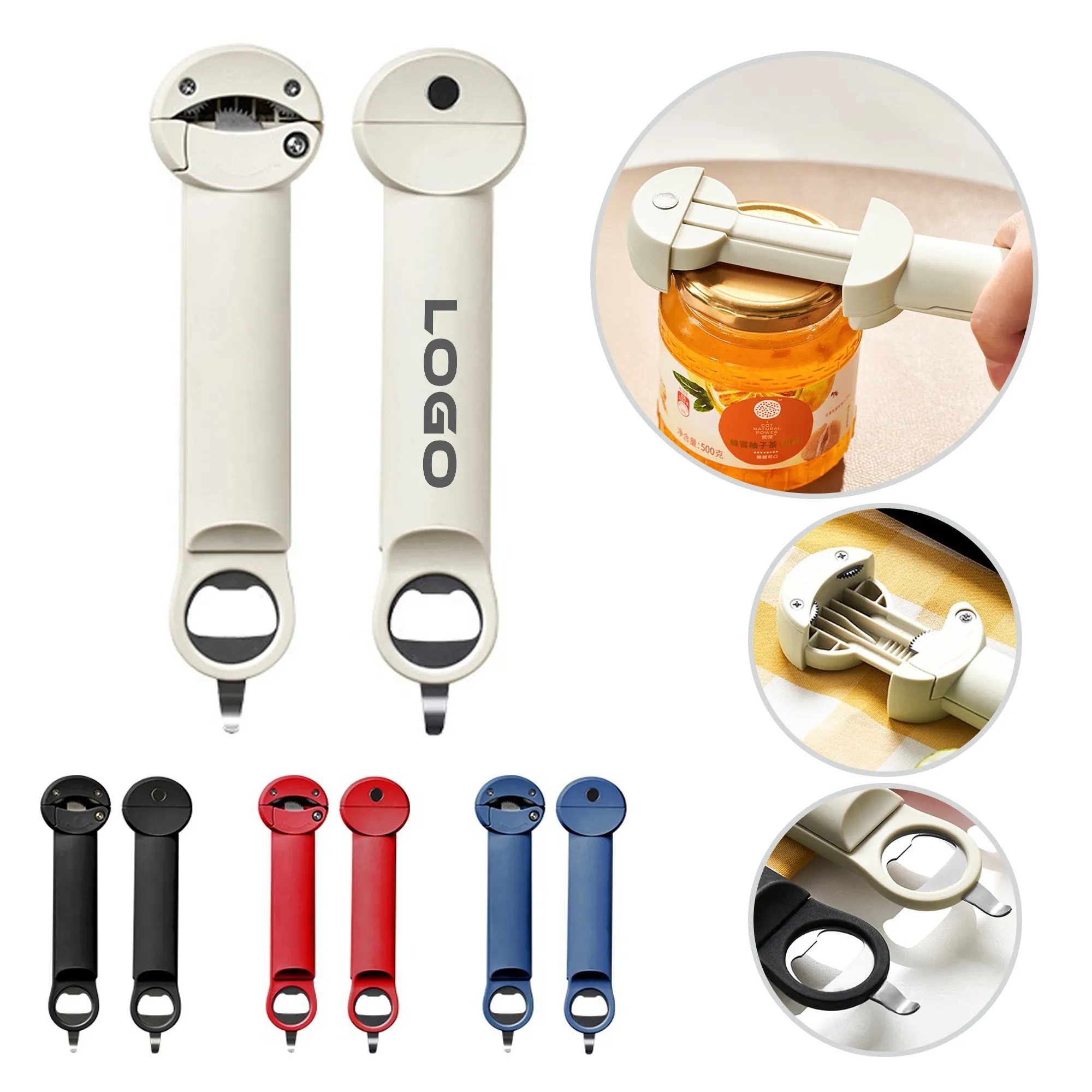 Multifunctional Long Handle Bottle Opener 5