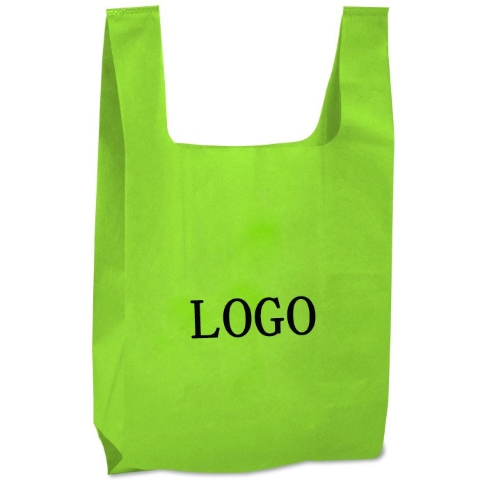 Large Non-Woven T-Shirt Vest Bag (13.8 " x 6.3 " x 23.7 ") 3