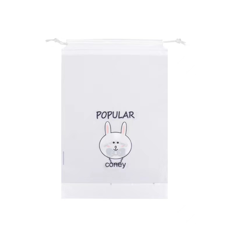 Frosted PE Drawstring Bag 2