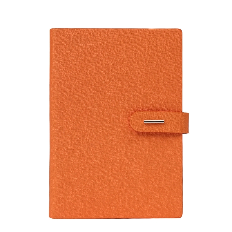 Refillable Journal A5 Lined Spiral Notebook with Card Slot 2