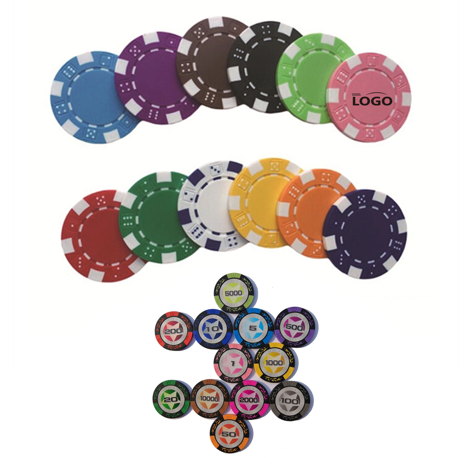 Durable Professional Poker Chips 2
