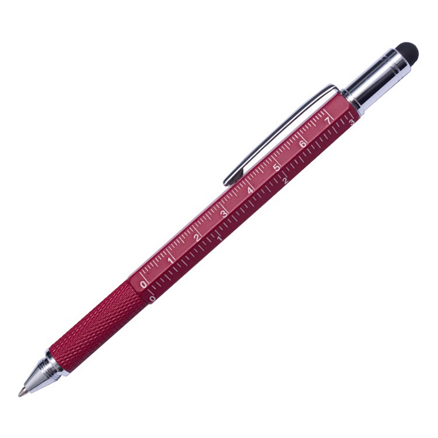 6 In 1 Plastic Multi Tool Touch Ballpoint Pen 9
