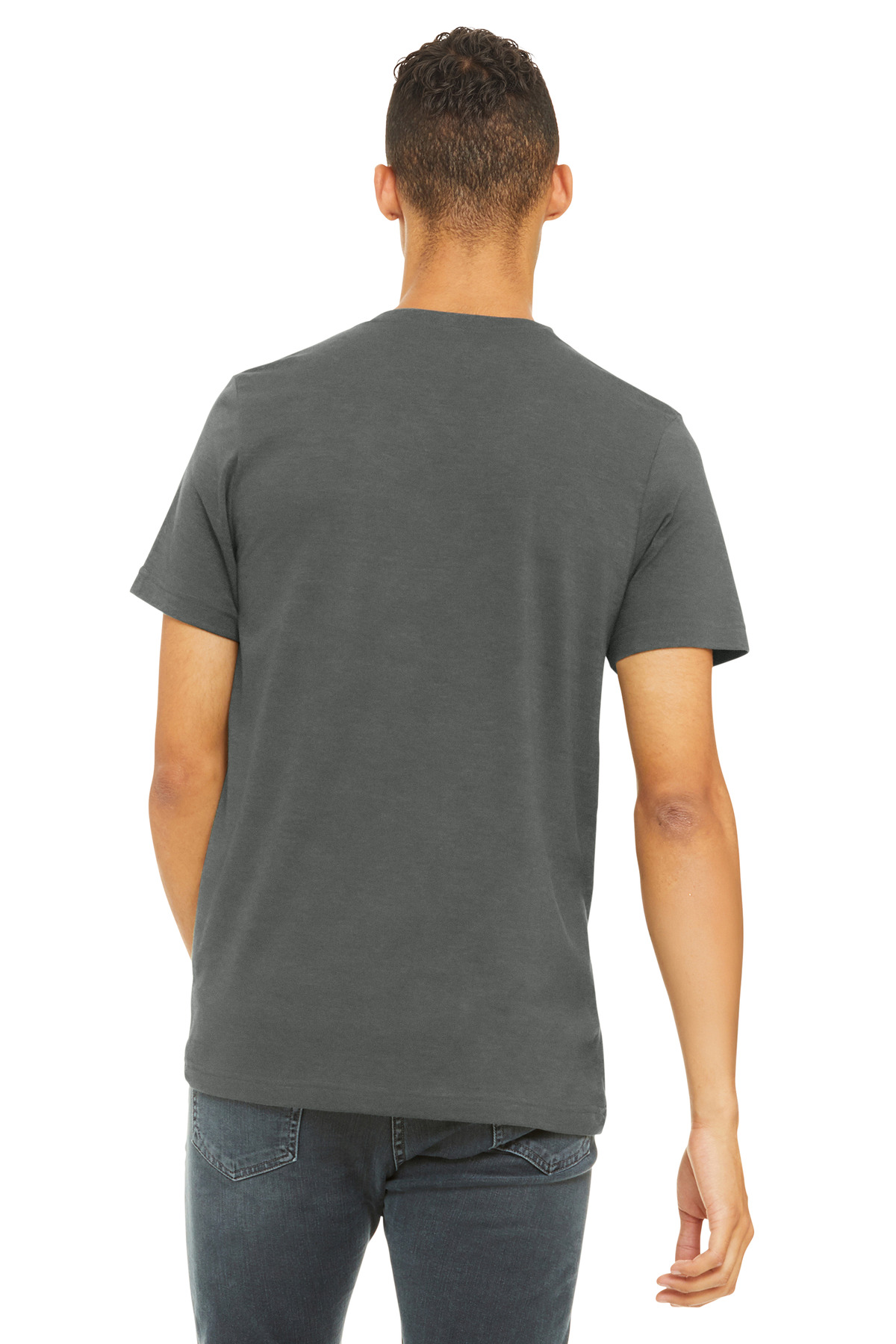 BELLA+CANVAS Unisex Heather CVC Short Sleeve Tee. BC3001CVC 698