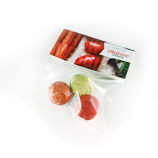 Veggie Seed Bombs Cellopack 3 4