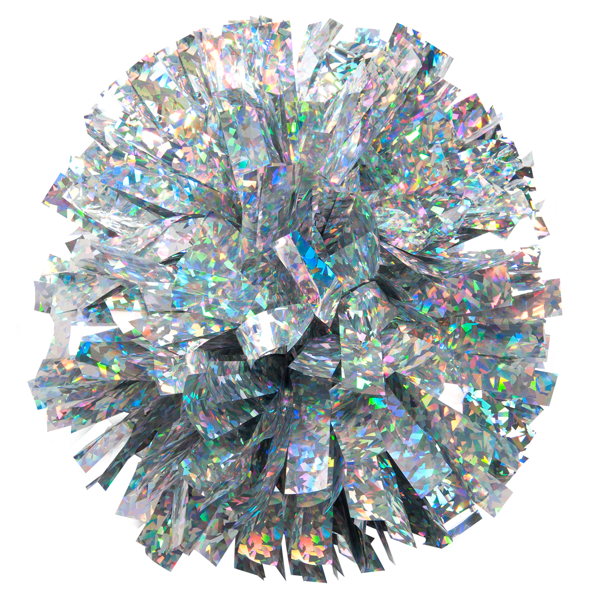 Custom Holographic Show Pom - Solid Color 68