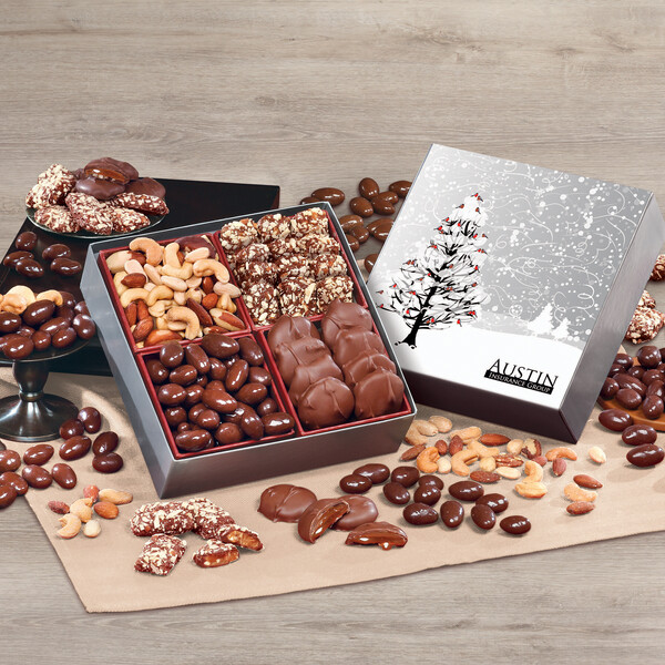 Signature Assortment with Cardinals in Tree Sleeve