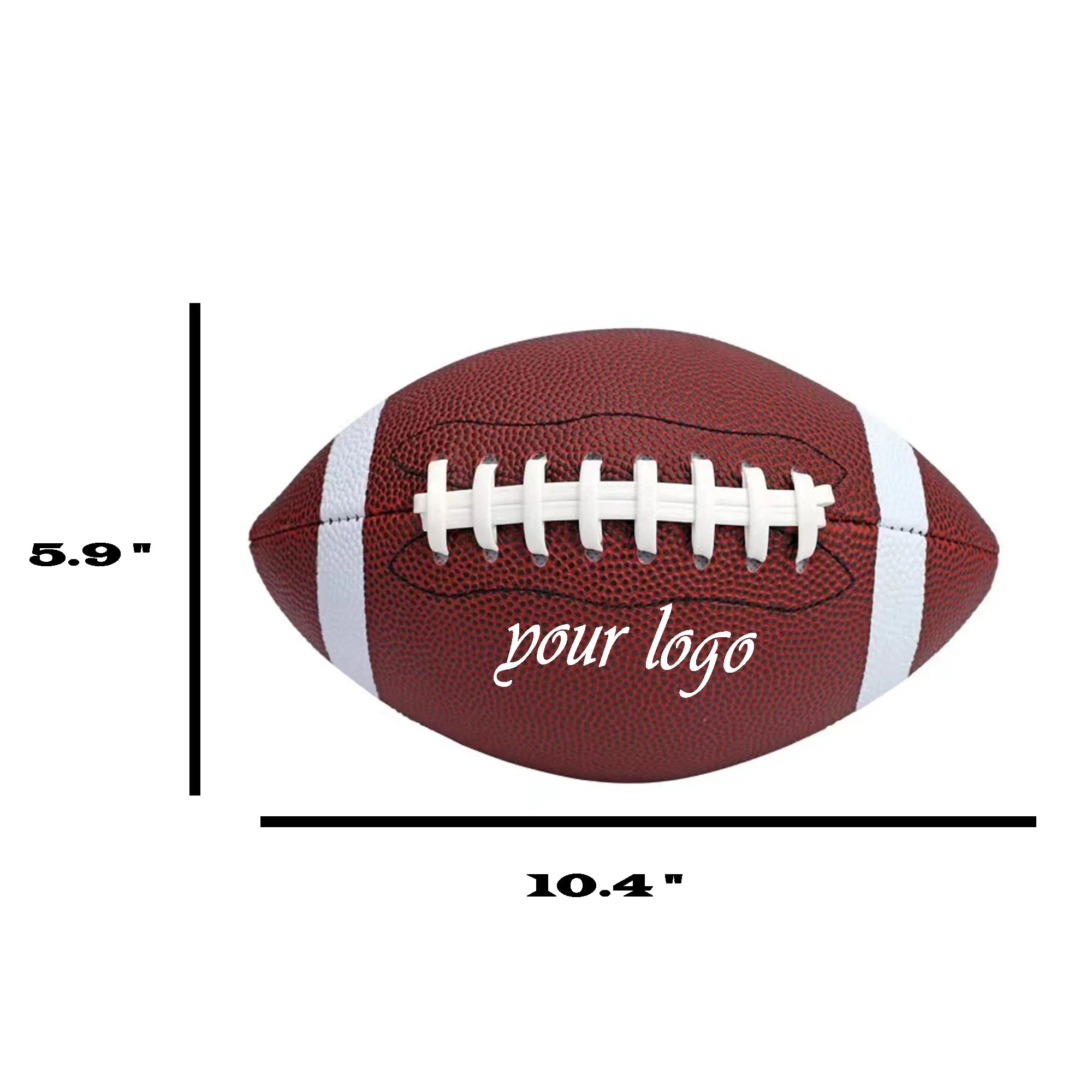 Customized American Football Sizes 3, 6, 9 2