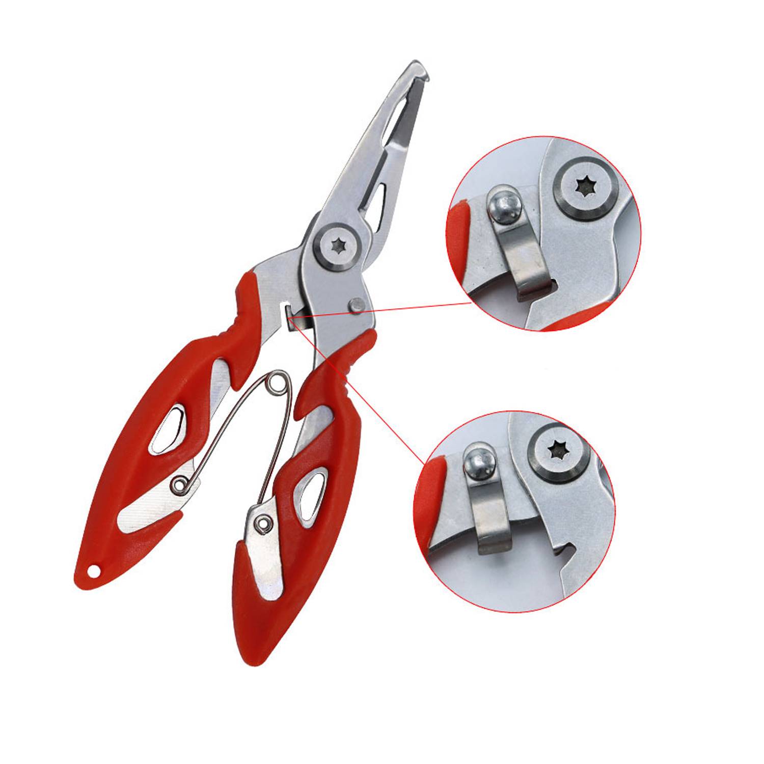 Multi functional stainless steel Fishing Line Cutters Pliers 1