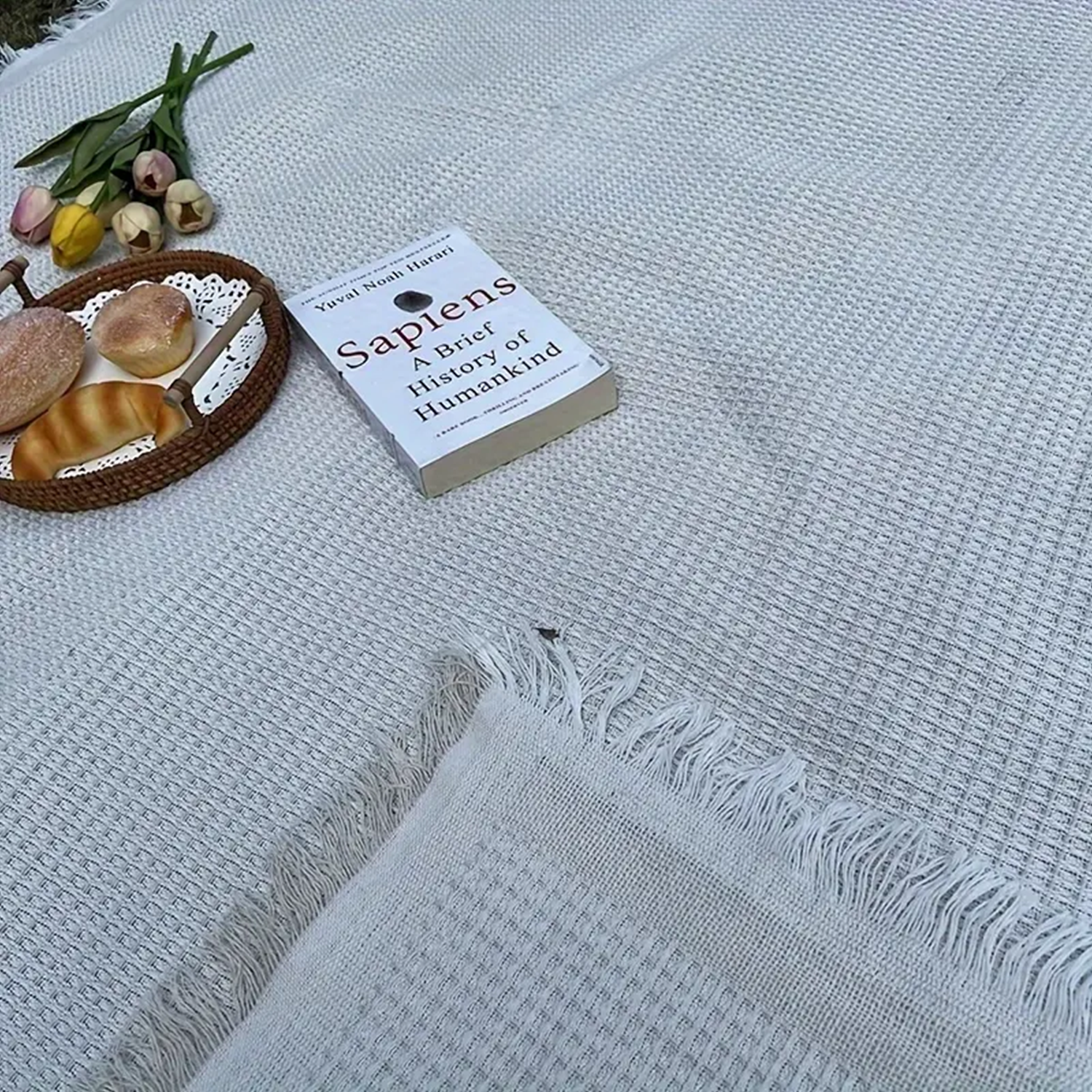 Foldable Bohemian Outdoor Camping Blanket 5
