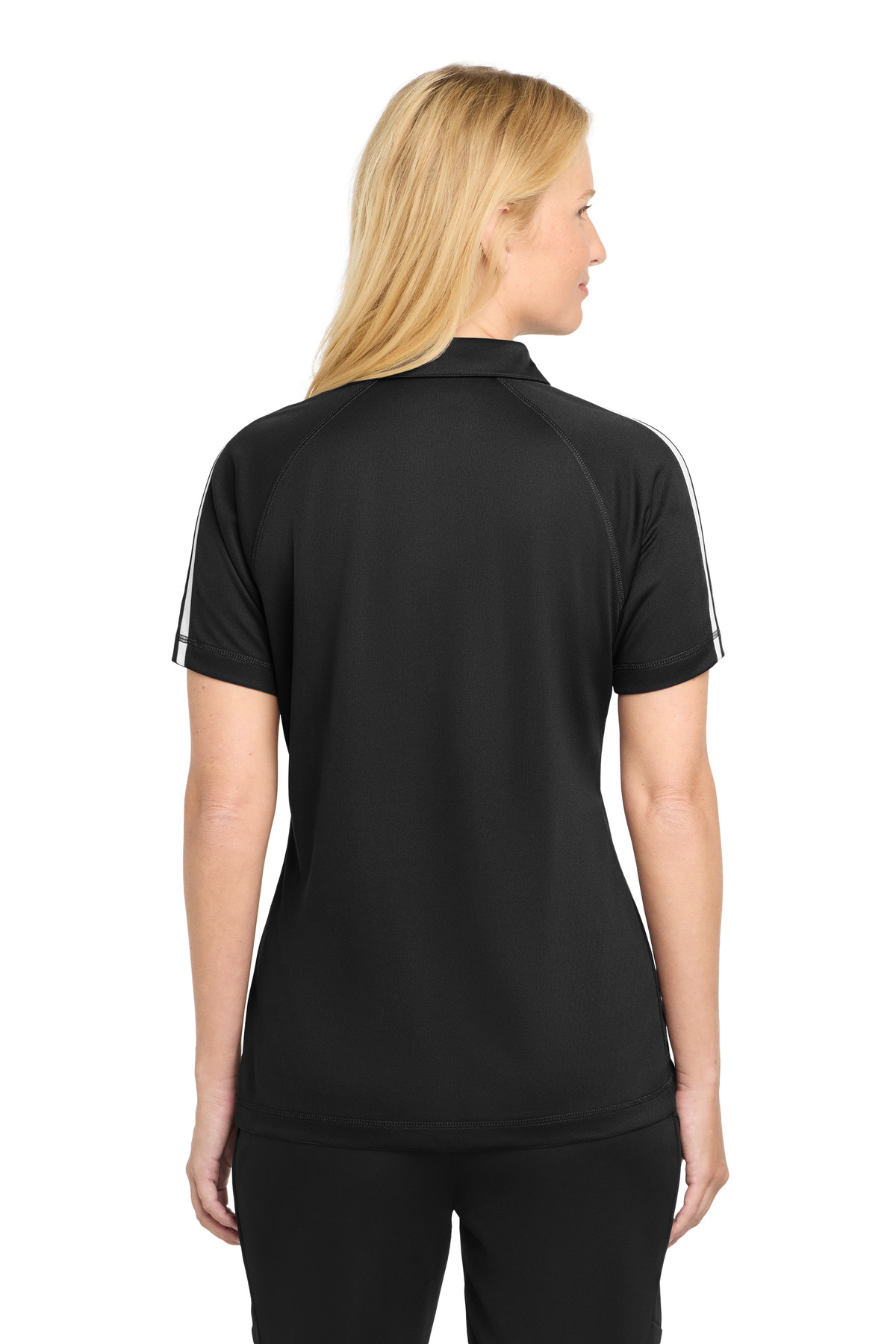 Sport-Tek Women's PosiCharge Micro-Mesh Colorblock Polo. LST685 30
