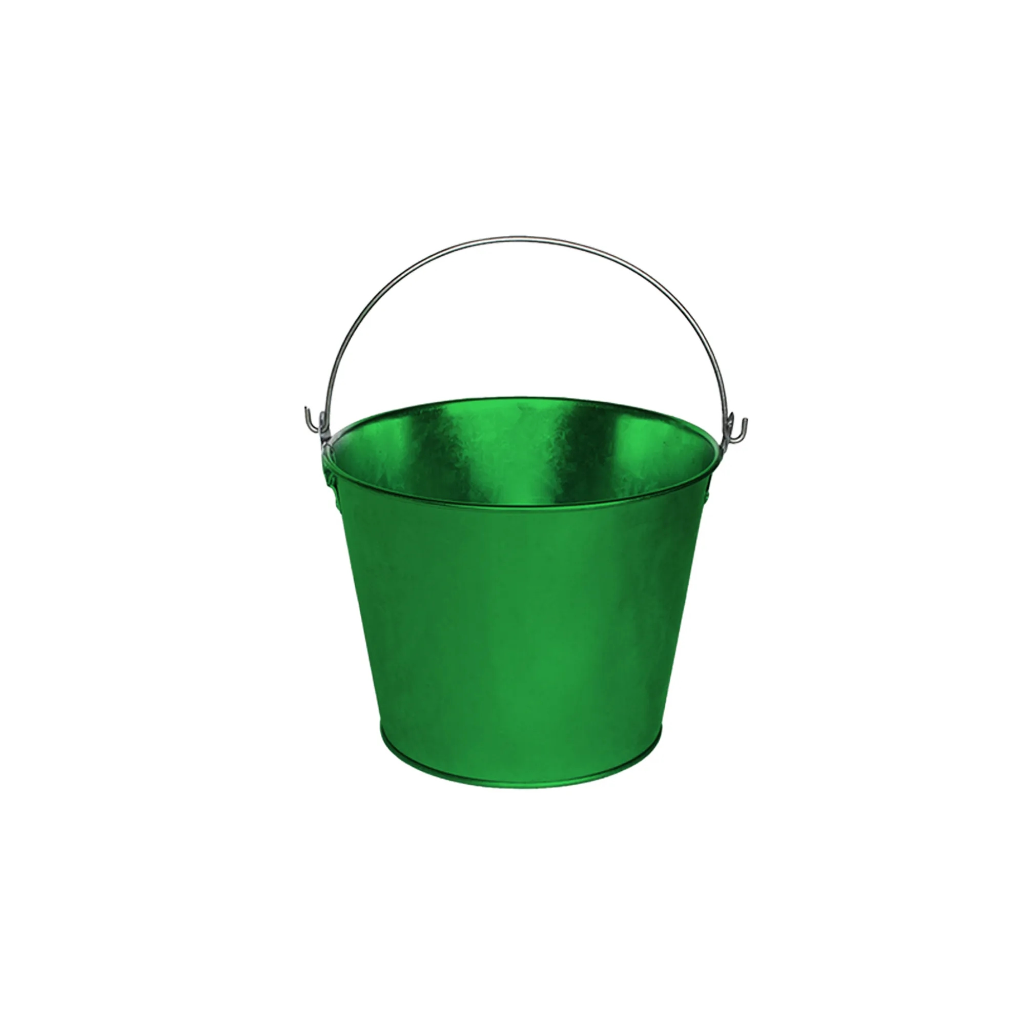 Beverage Beer Wine Ice Bucket With Wire Handle 3