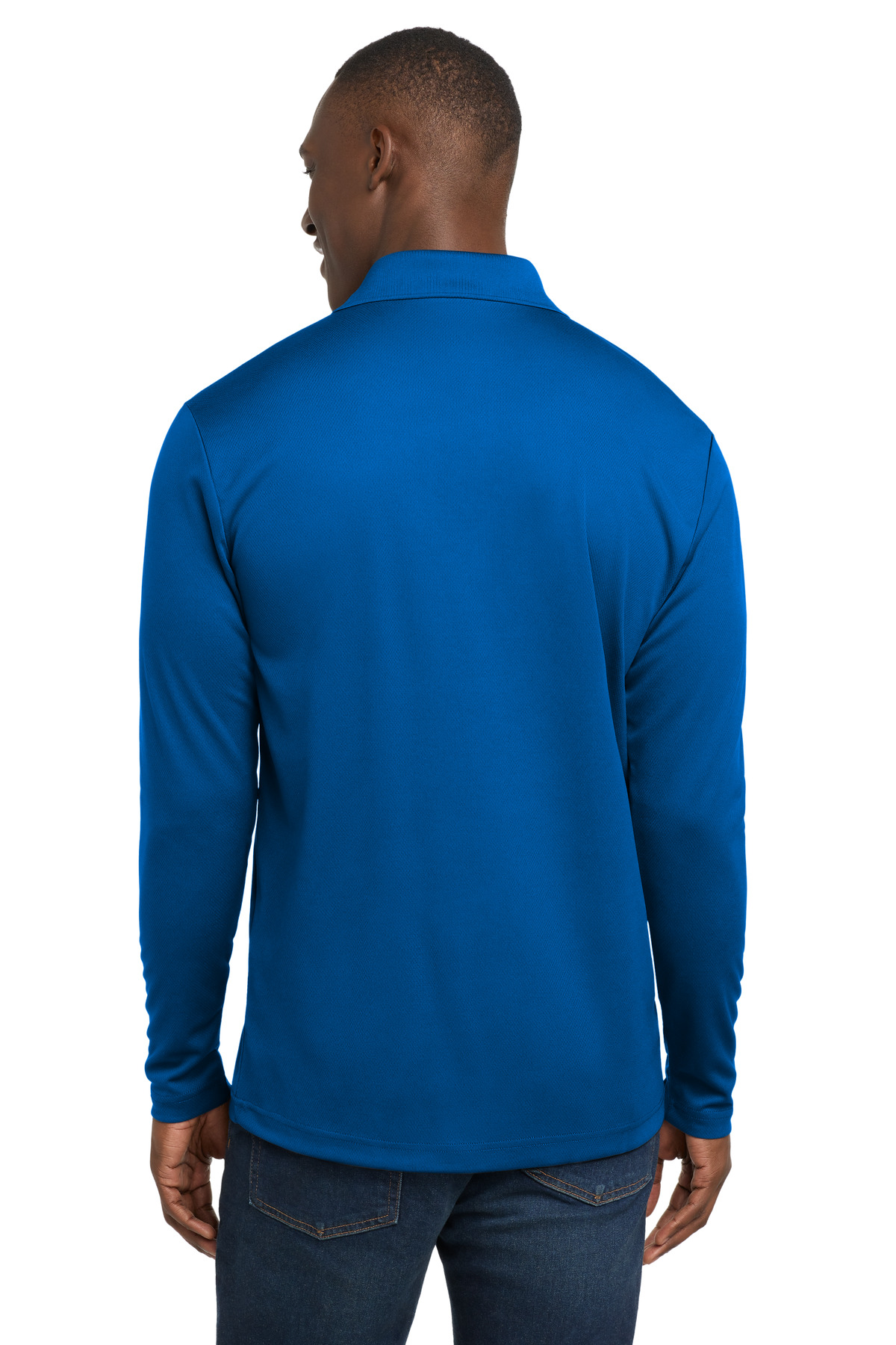 Sport-Tek PosiCharge RacerMesh Long Sleeve Polo. ST640LS 12