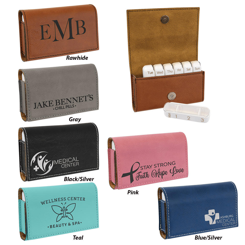 Leatherette Pill Box 1