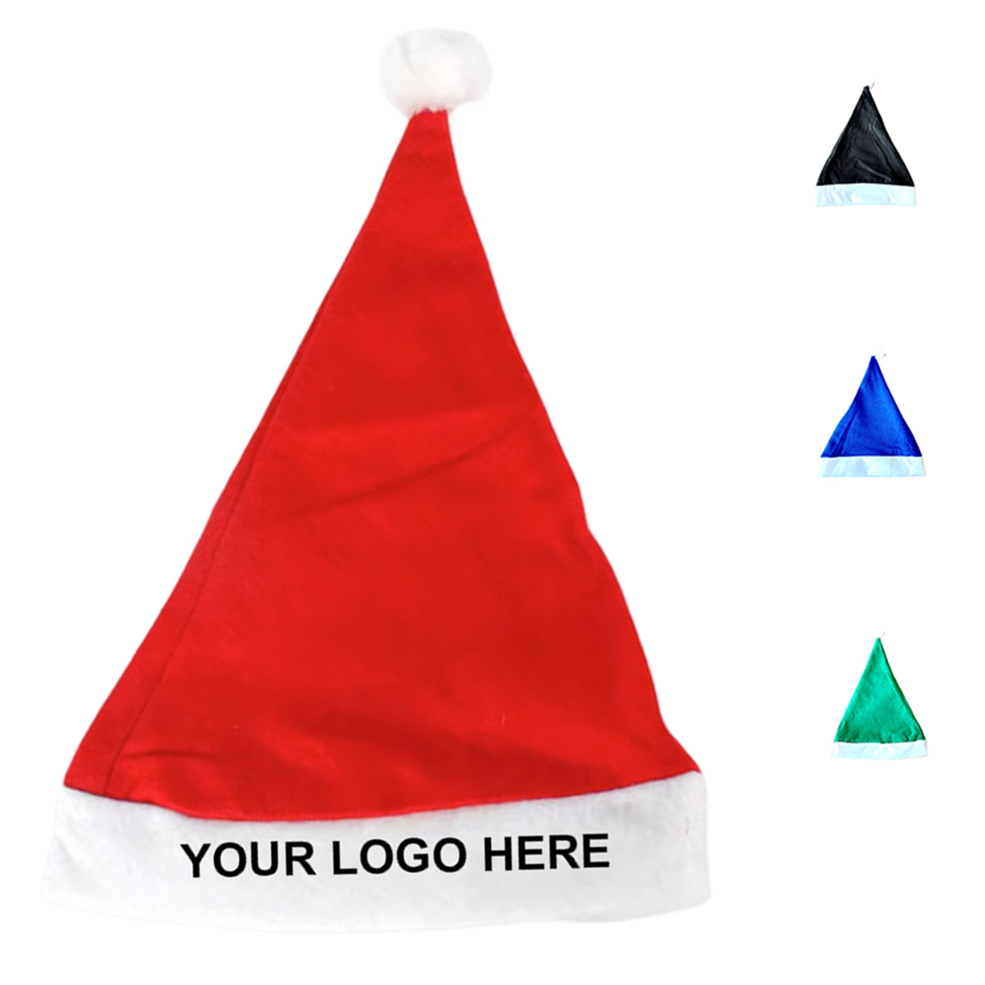 Multi Color Optional Non Woven Santa Hat 4