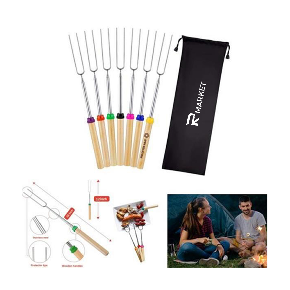 Telescoping Smores BBQ Forks 1