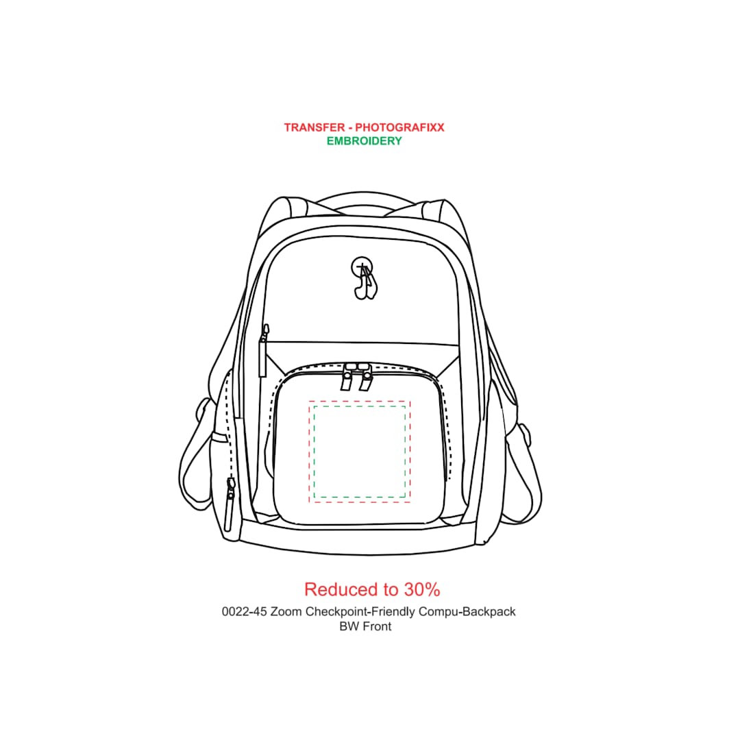Zoom TSA 15" Computer Backpack 35