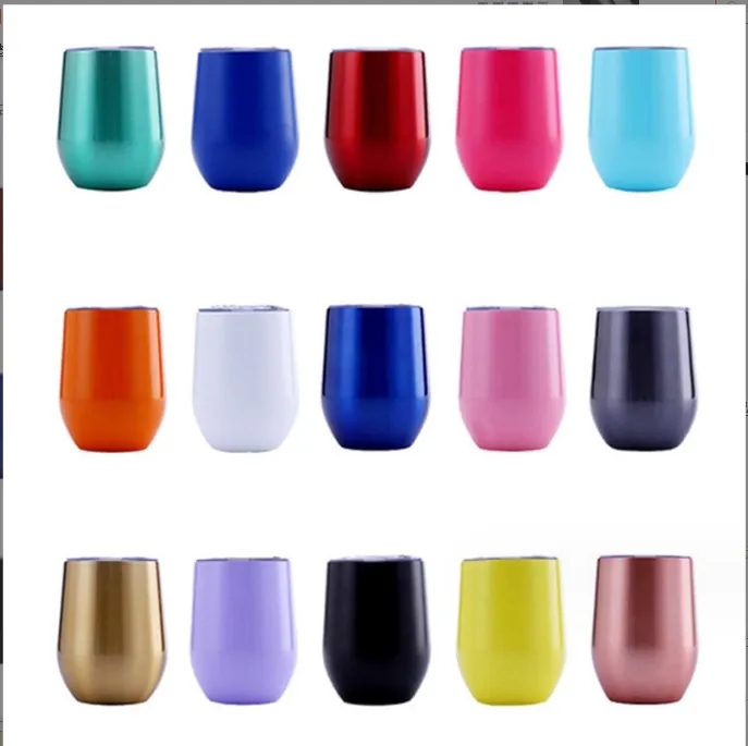 12 Oz Double Wall Stainless Steel Vacuum Insulated Cup 4