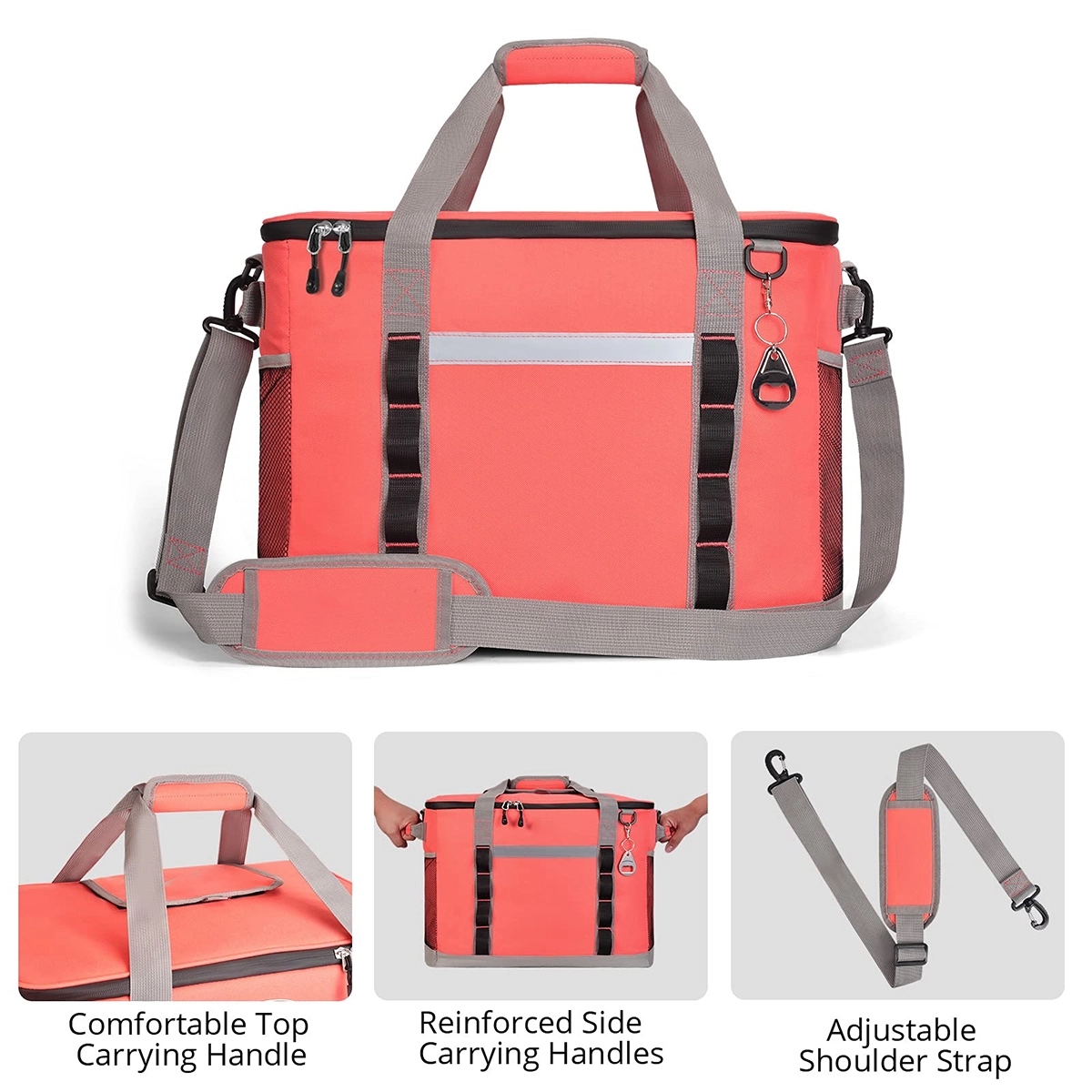 Custom Collapsible Soft Sided Cooler Bag 4