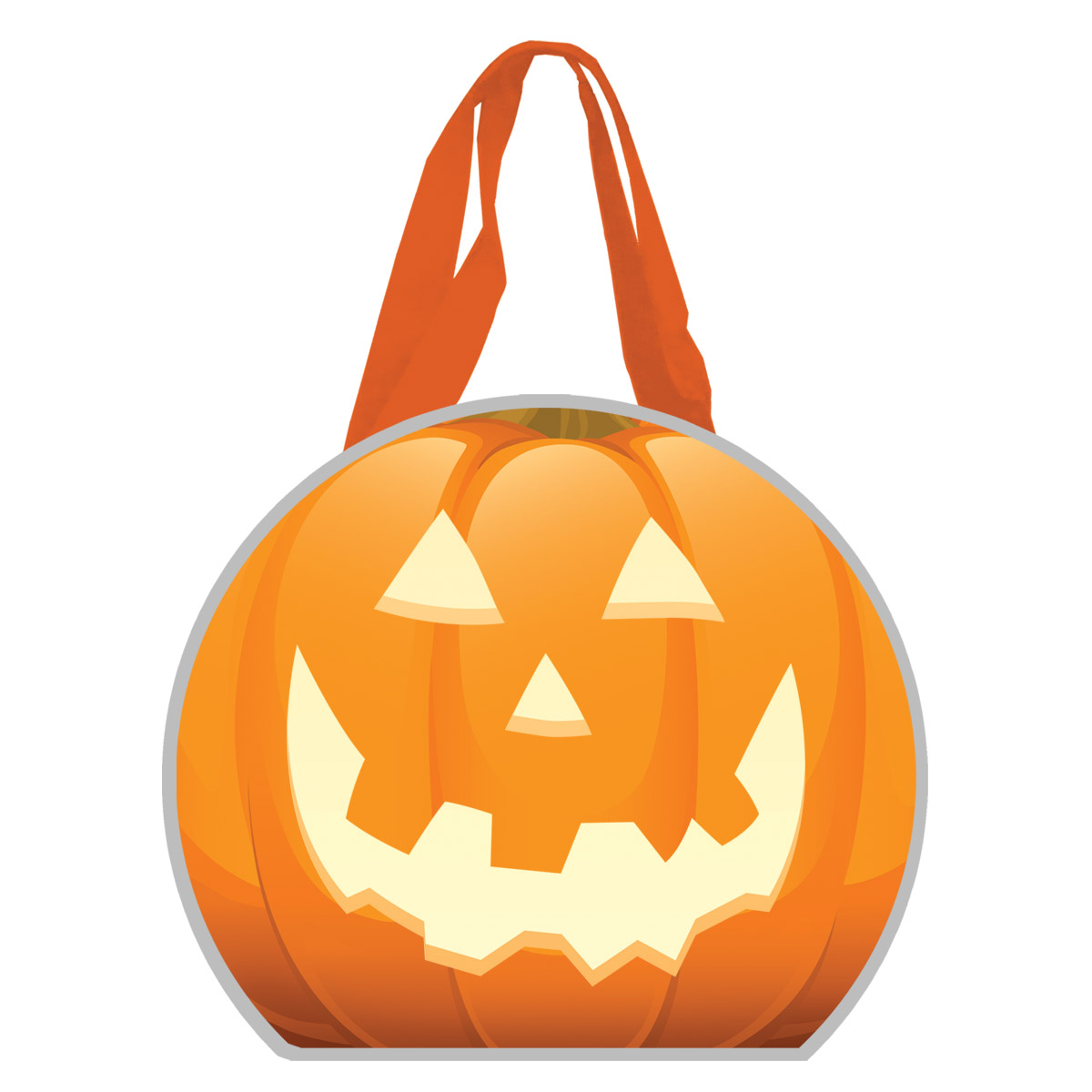 Reflective Halloween Pumpkin Tote Bag 2