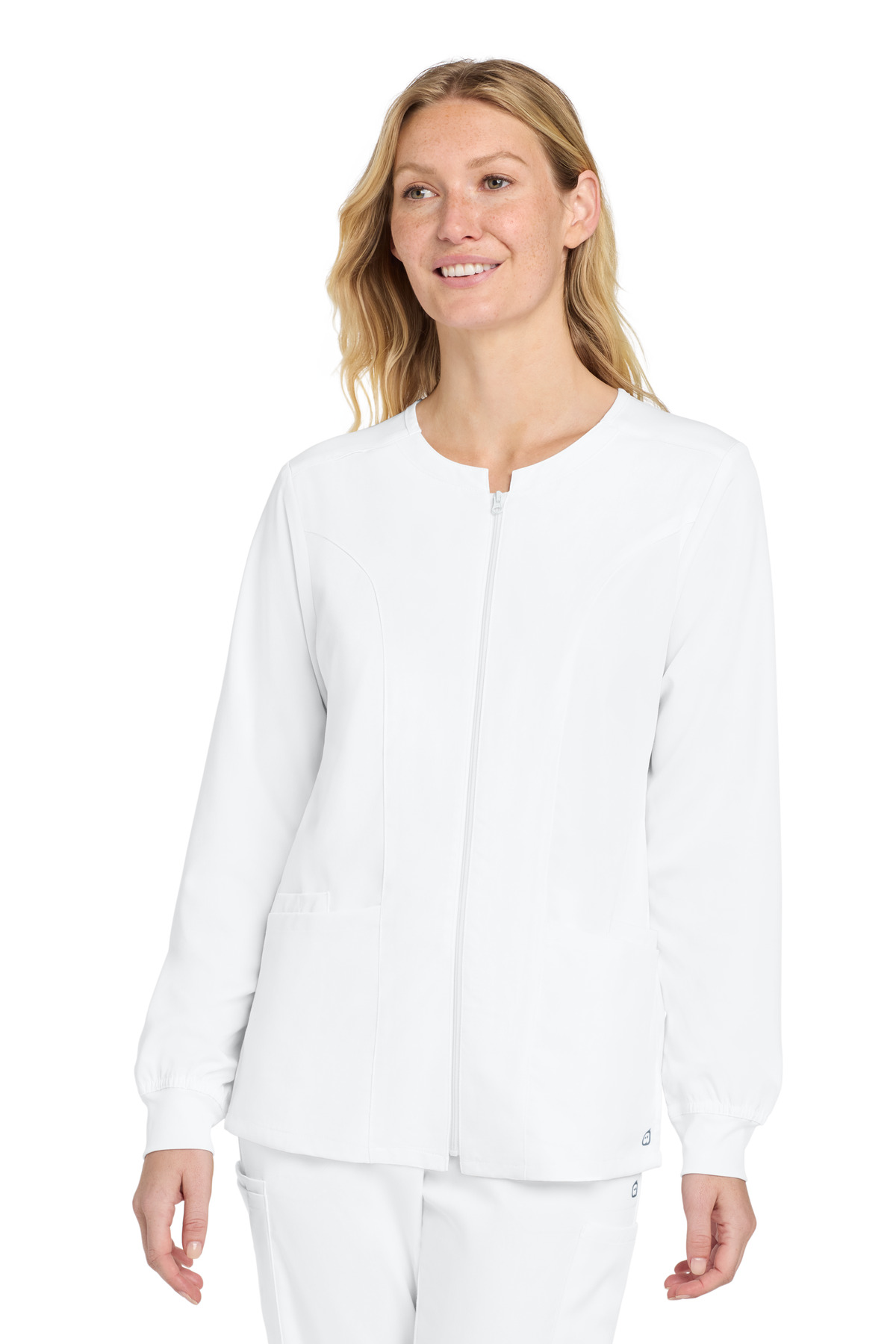 Wink® Women's Premiere Flex Full-Zip Scrub Jacket 1
