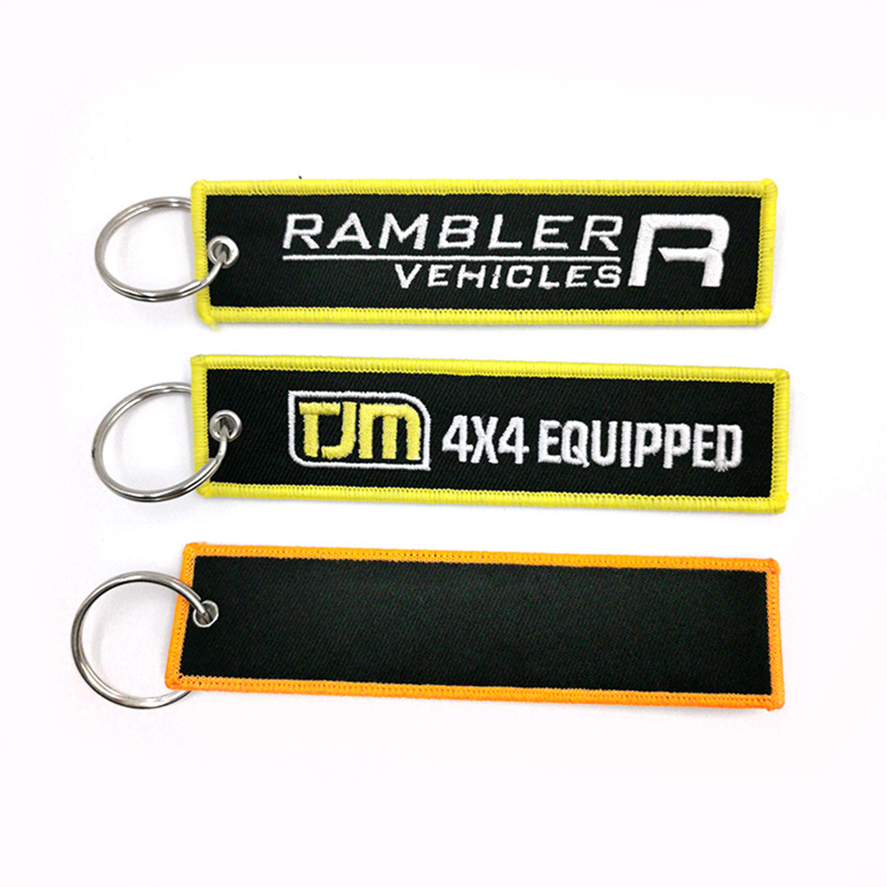 Woven key tag 1