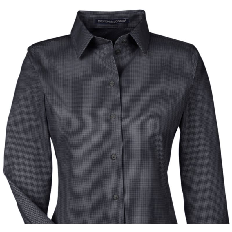 Devon & Jones Ladies' Crown Woven Collection™ Royal Dobby Shirt 4