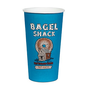 20 oz. Paper Hot Cup - Flexographic printed 2