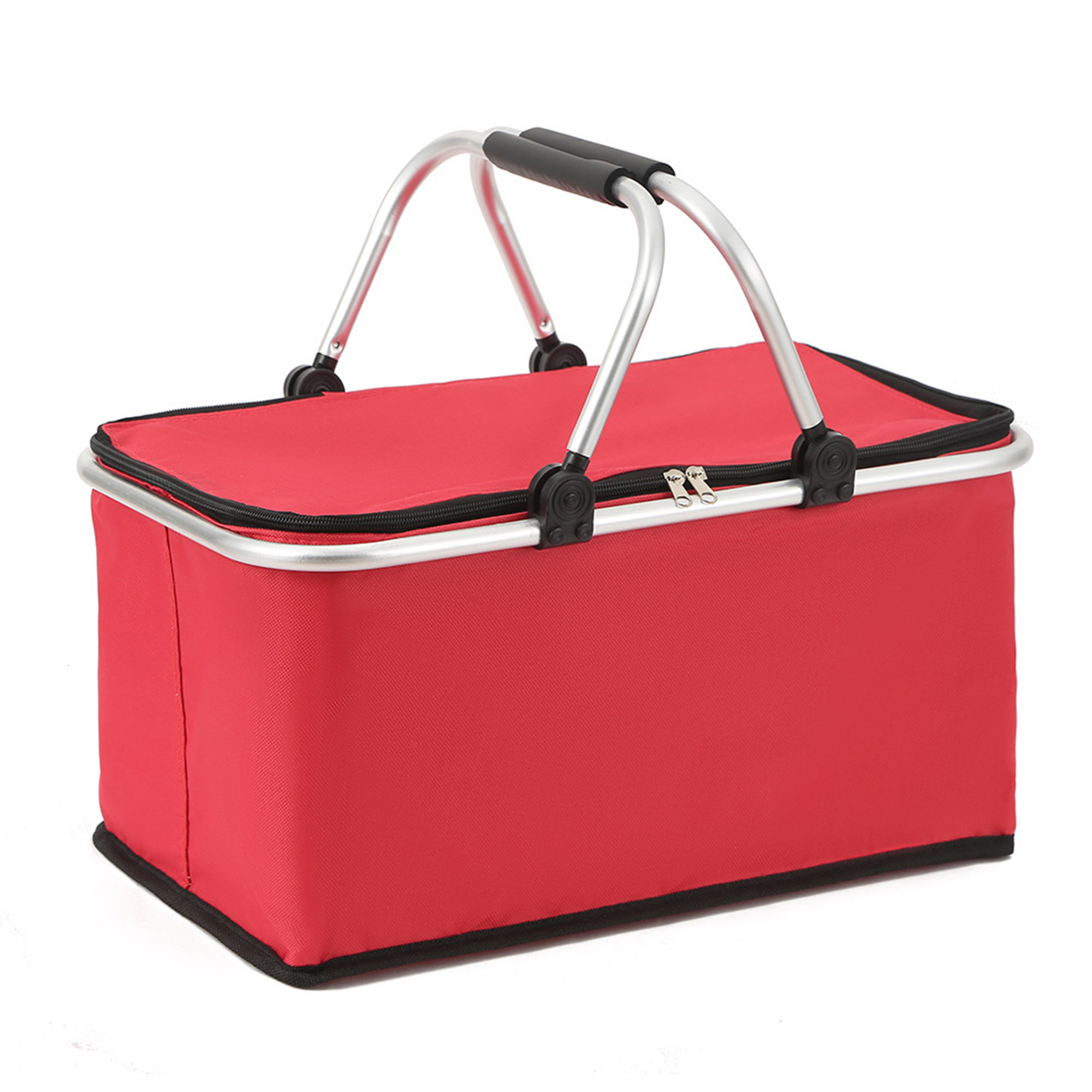 Insulated Picnic Basket with Handle 5