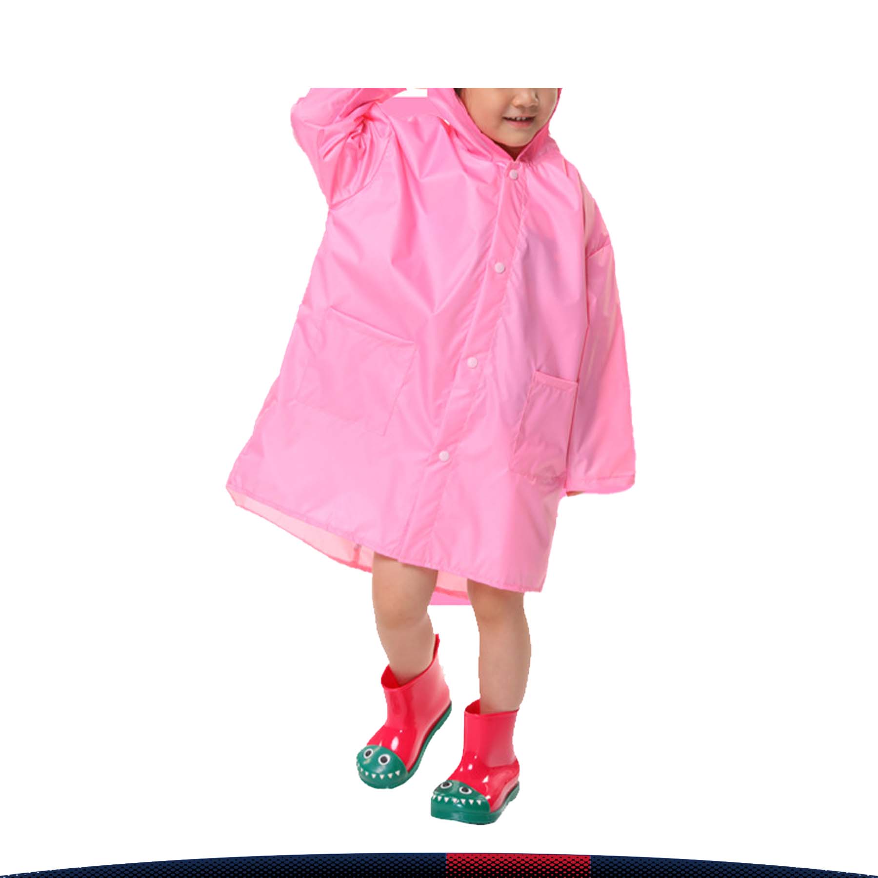 Kids Dinosaur Raincoat 7