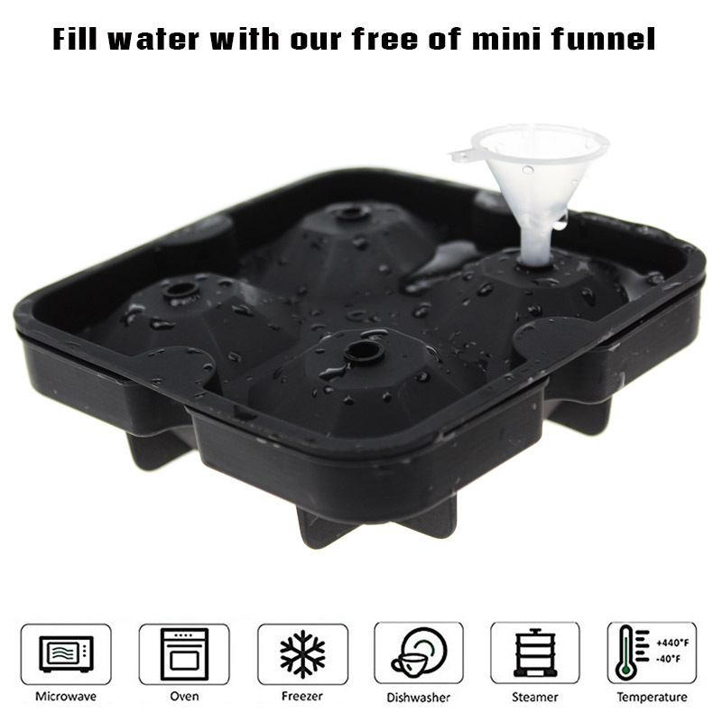Silicone Diamond Ice Mold 1