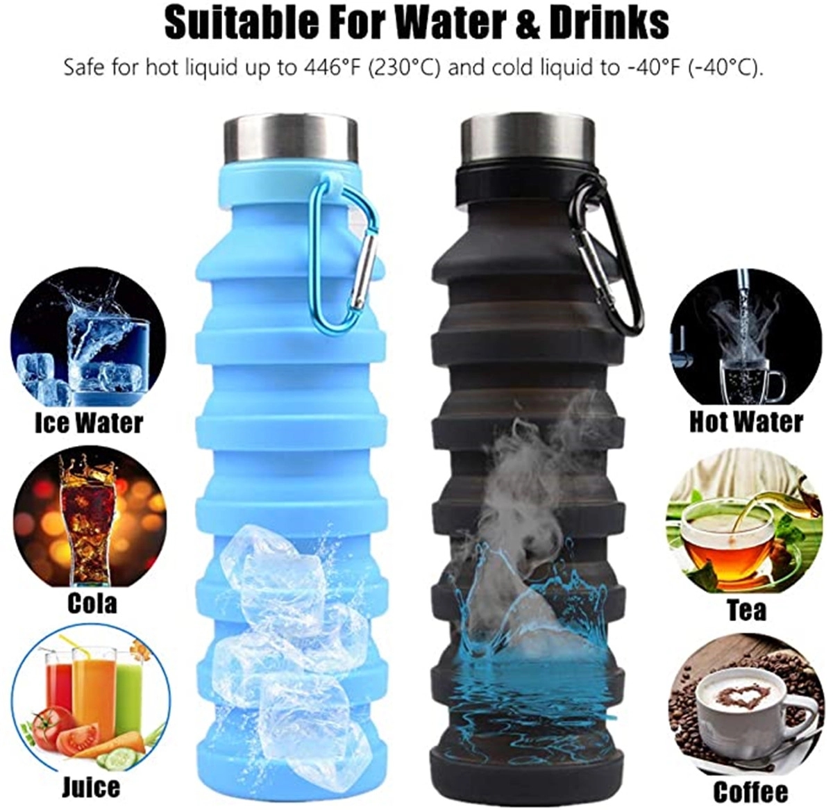 Collapsible Portable Water Bottle 4