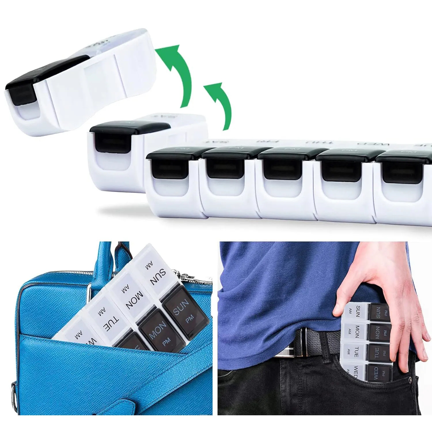 Traditional 7 Day Pill Box 3