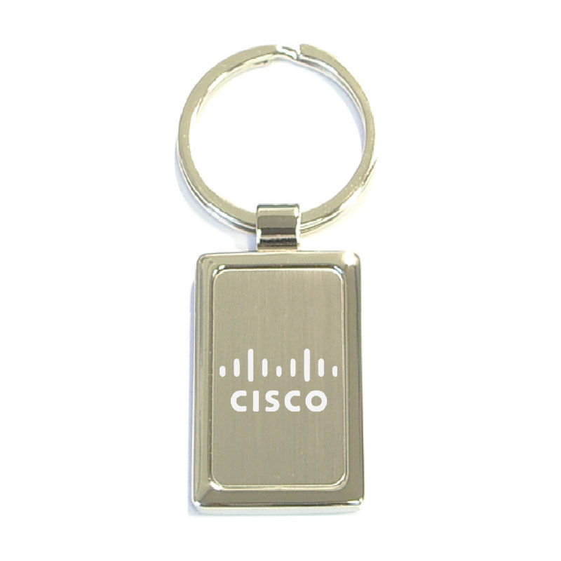Chrome metal key holder 1