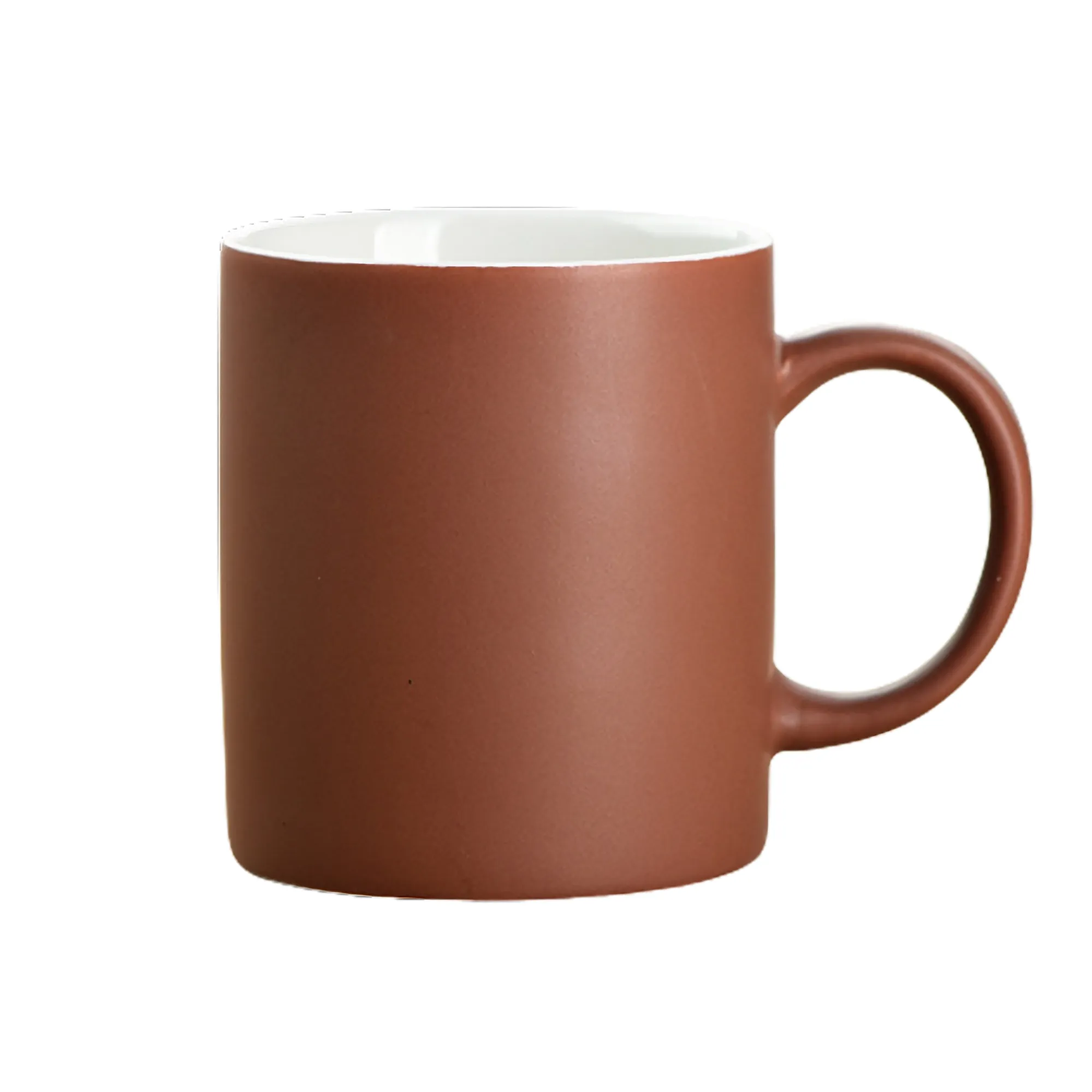 Full Color 11 Oz Classic Matte Ceramic Coffee Mug 3