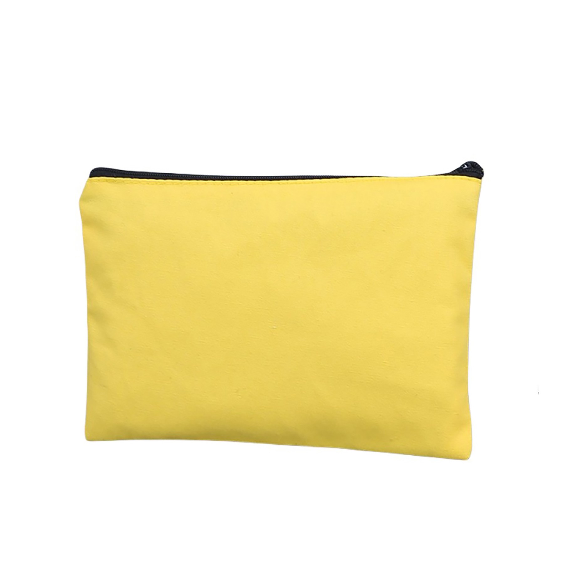 Multipurpose Canvas Color Zippered Pencil Case 17