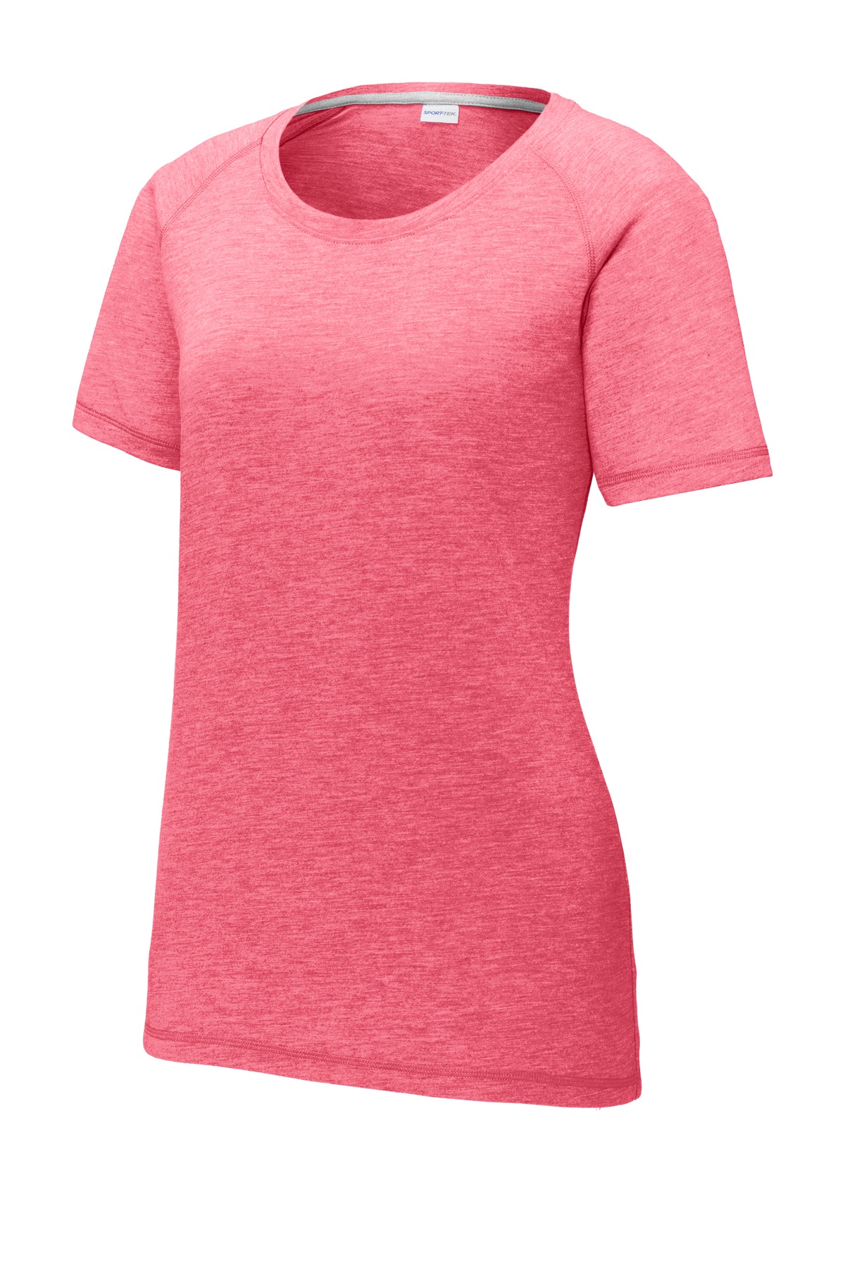 Sport-Tek Women's PosiCharge Tri-Blend Wicking Scoop Neck Raglan Tee. LST400 77
