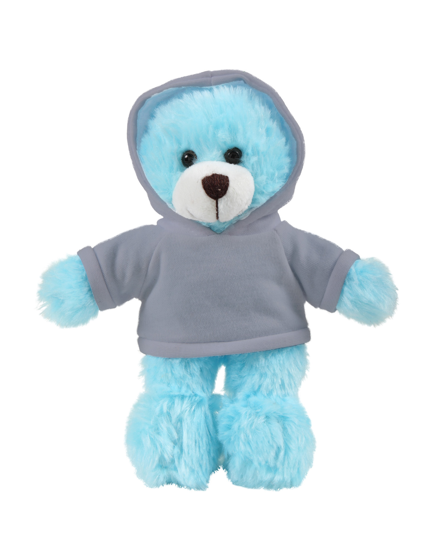 soft plush Blue Bear with hoodie 13