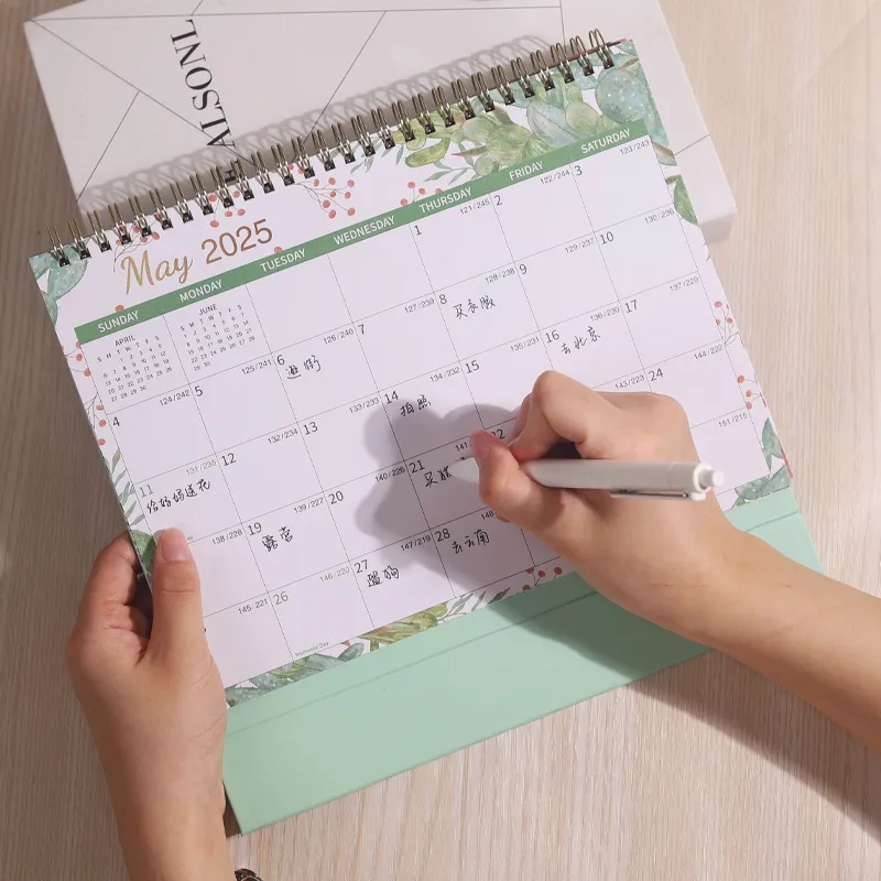 2025 Flower Page-Turning Calendar 8