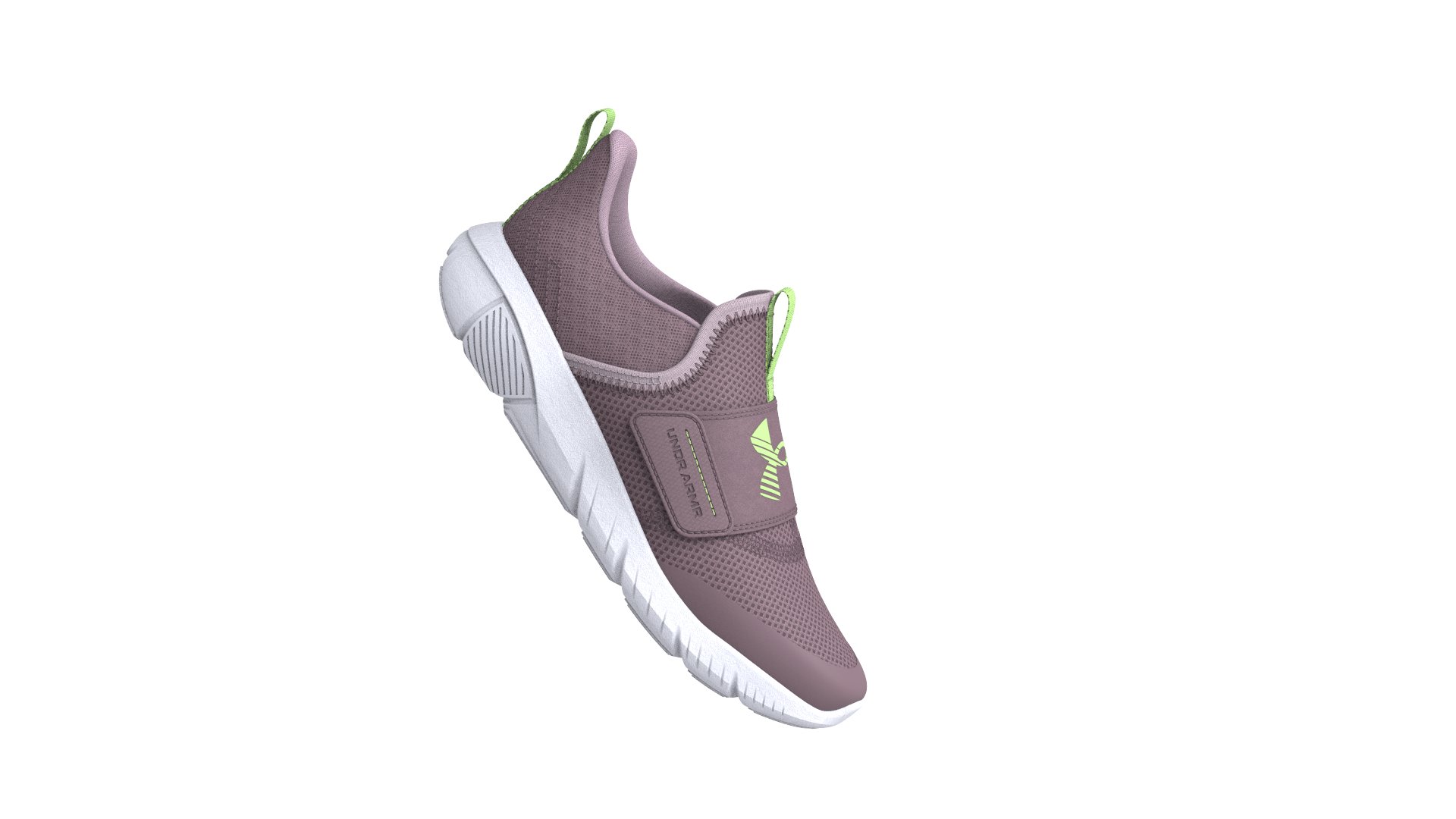 UA Flash Girls' Pre-School Running Shoes 3