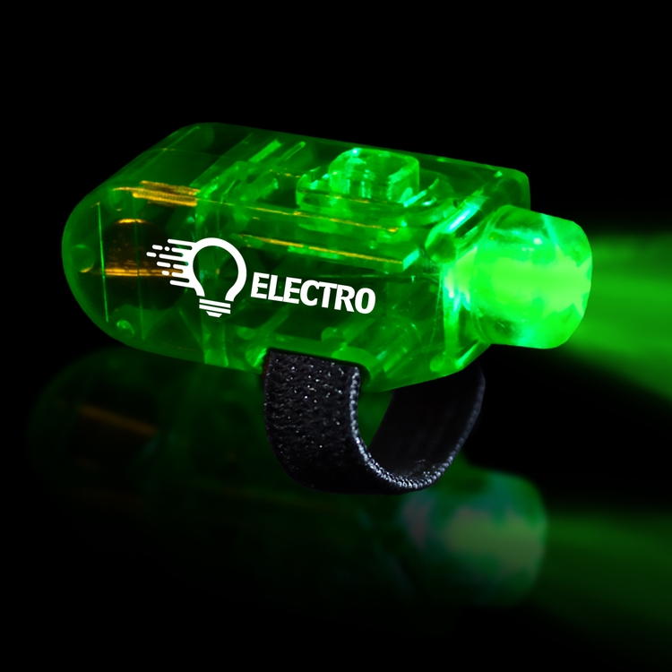 Green LED Finger Light Ring