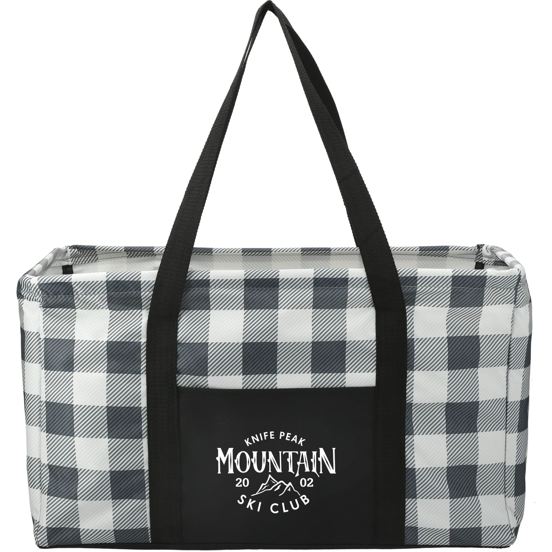 Buffalo Plaid Utility Tote 55