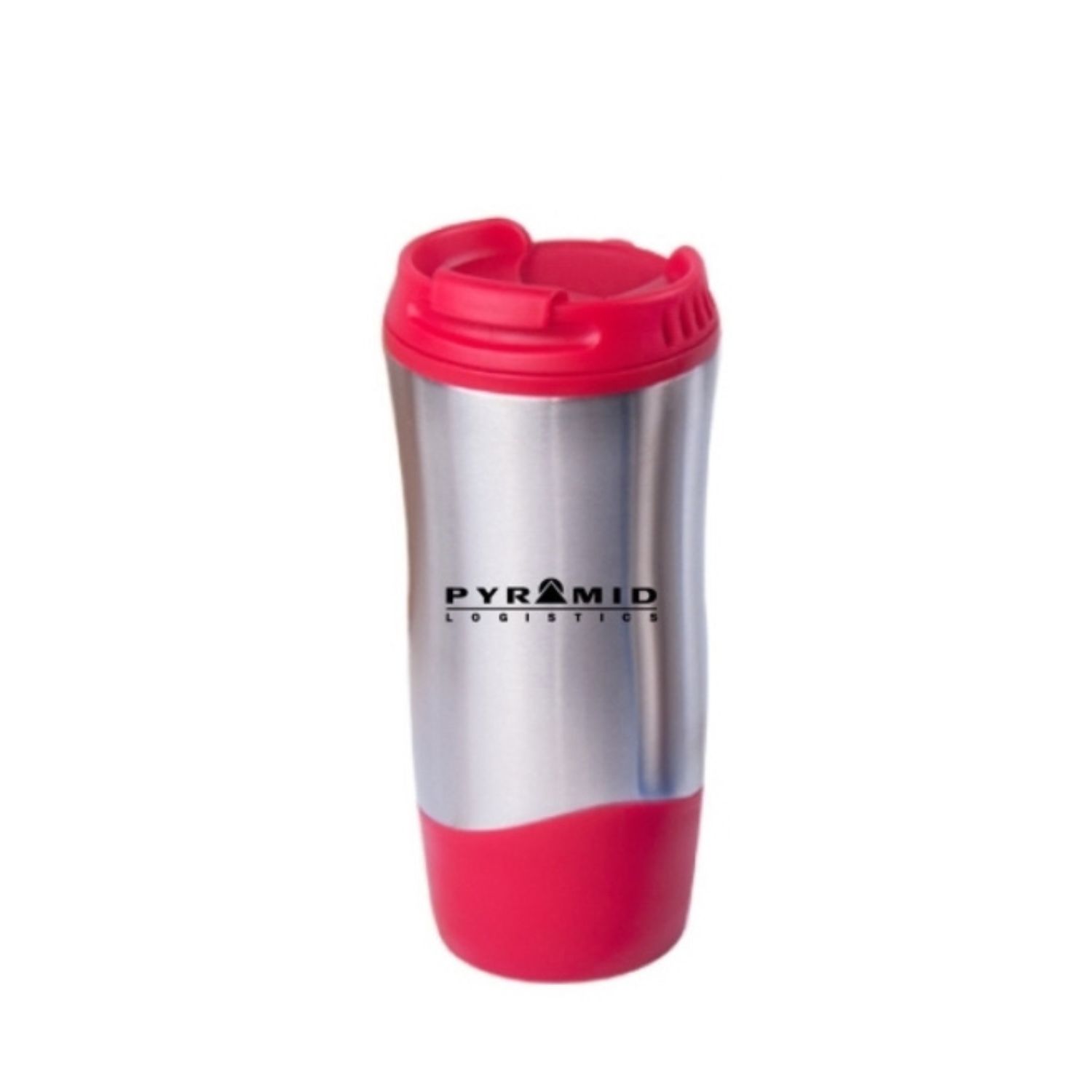 Hourglass-Shaped Stainless Steel Tumbler, 16 oz. 1