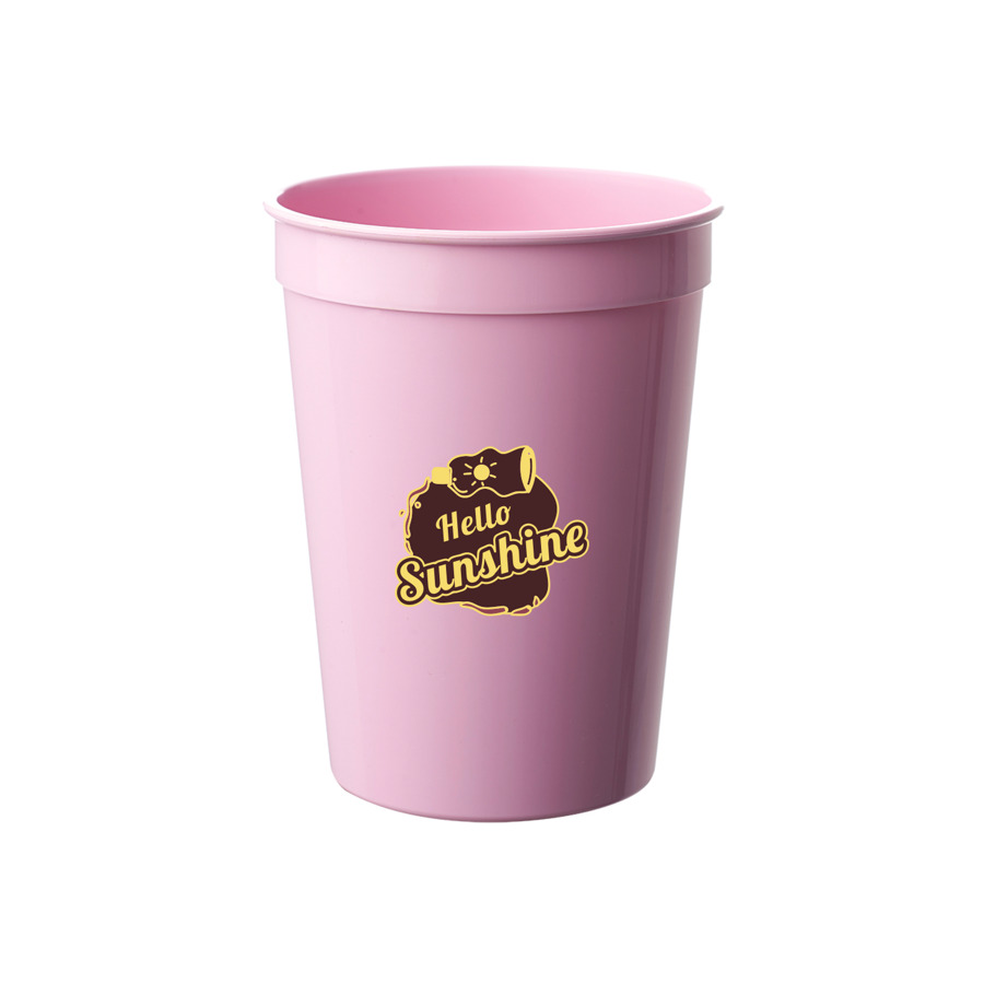 Plastic Stadium Cups 12 oz. 3