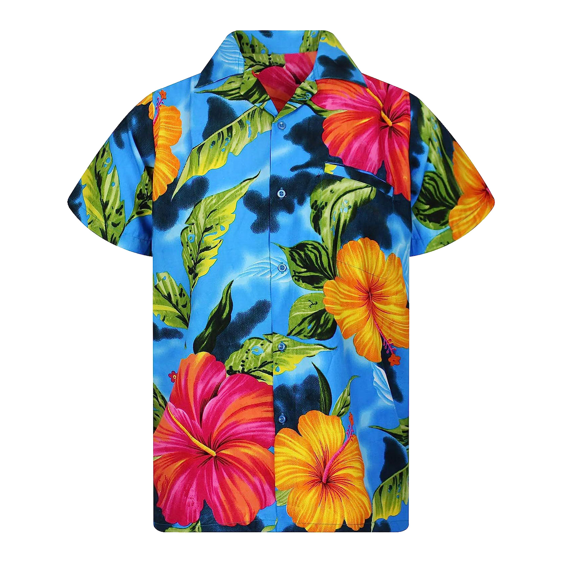 Mens Hawaiian Short Sleeve Shirt 14