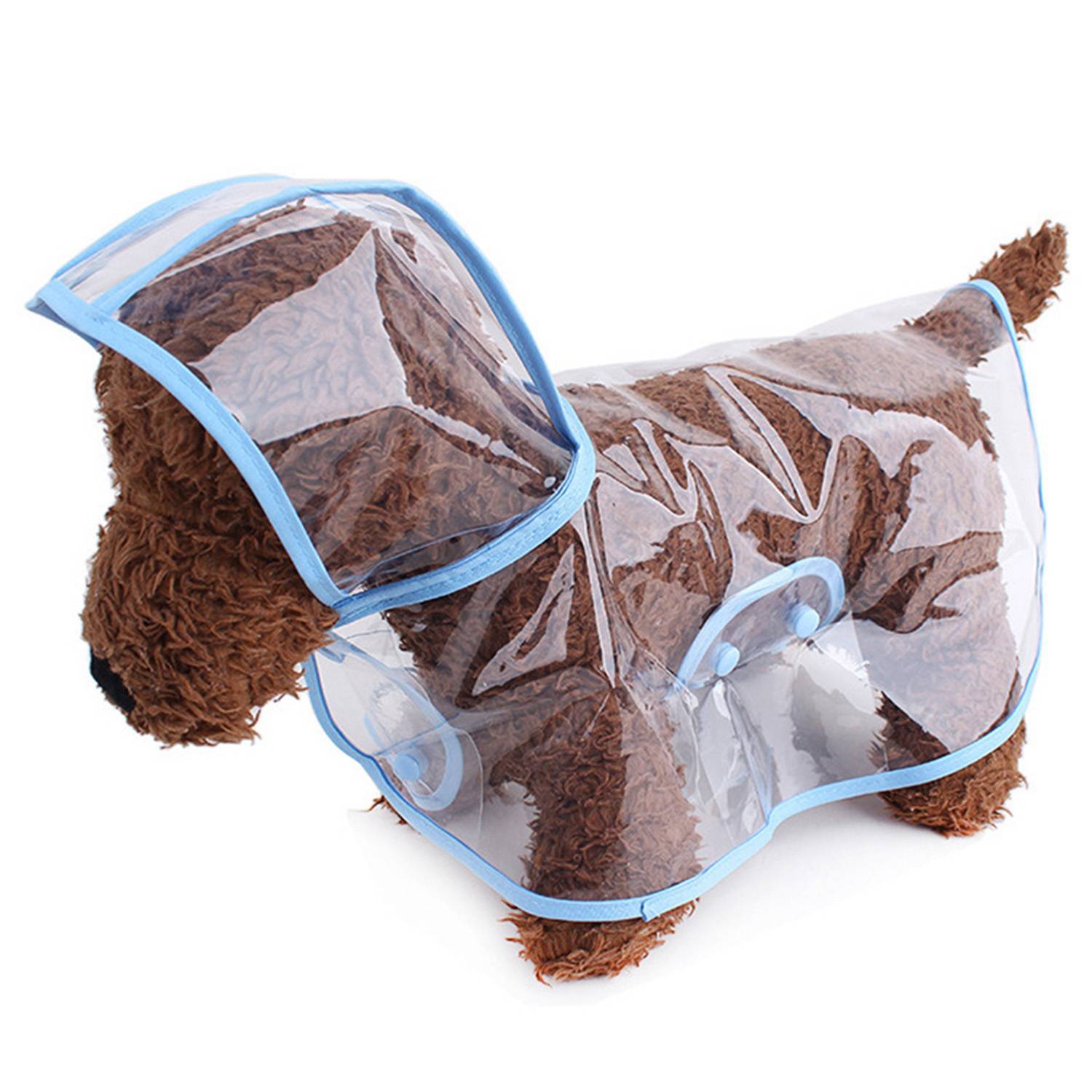 Transparent Pet Raincoat For Dog 2