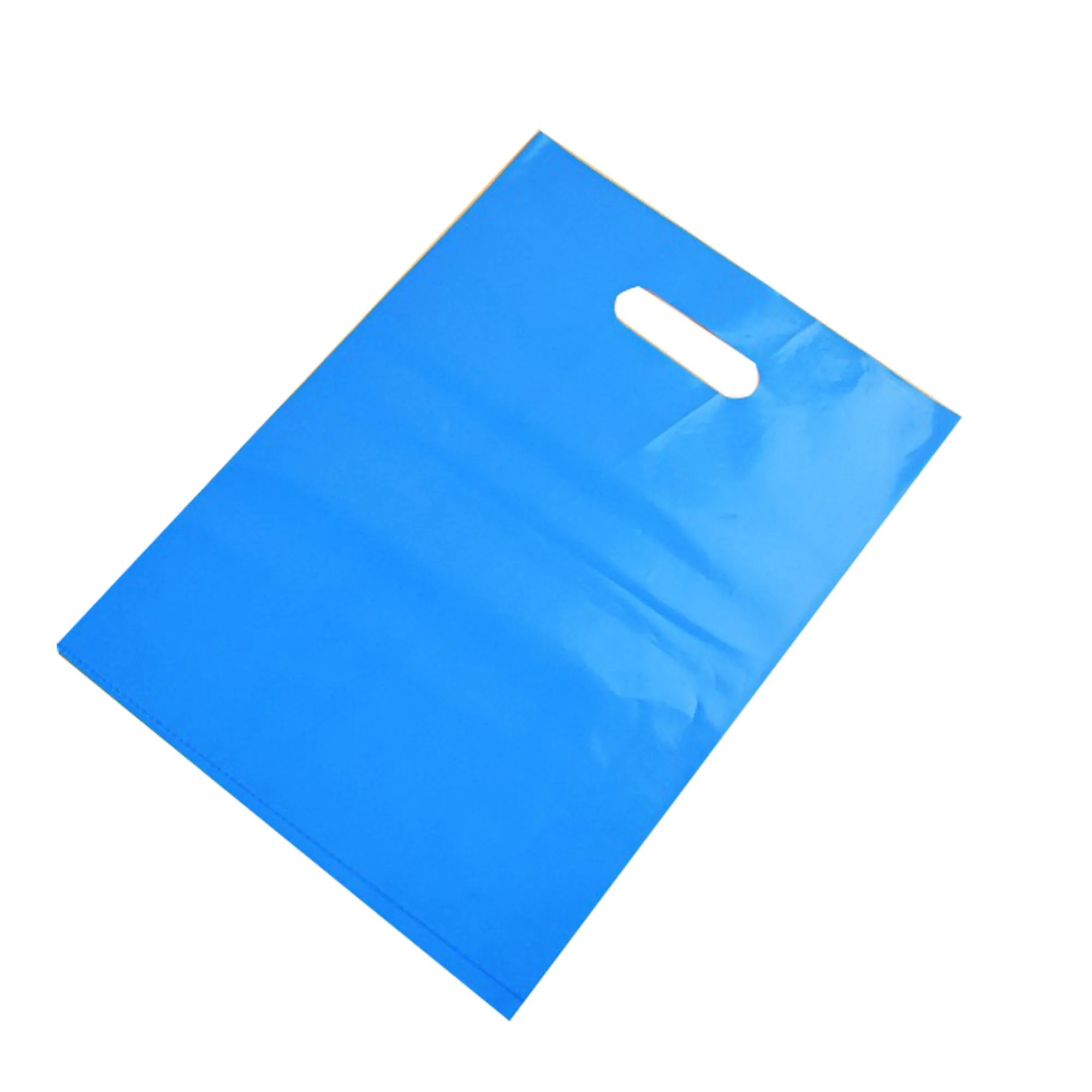 Die Cut Handle PE Shopping Bag MOQ 50pcs 4