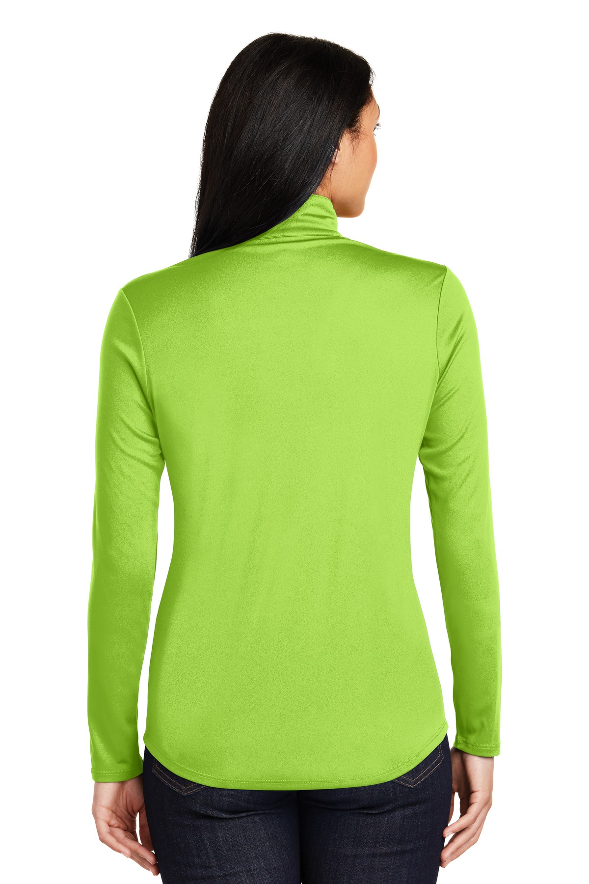 Sport-Tek Women's PosiCharge Competitor 1/4-Zip Pullover. LST357, custom hoodie or sweatshirt with logo imprint 3