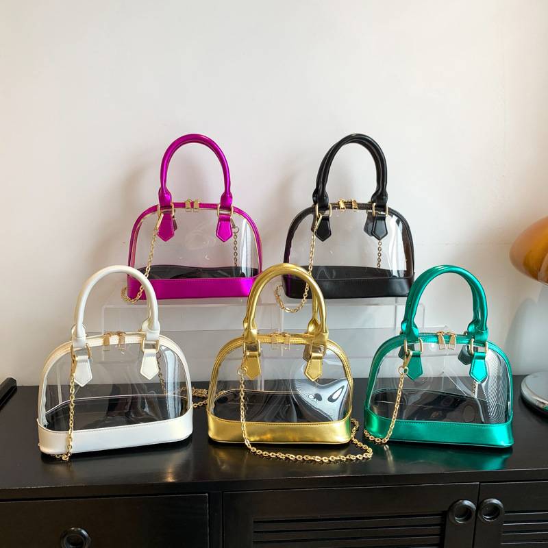PVC Transparent Crossbody Handbag 4