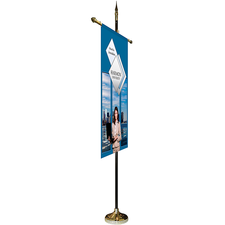 30" x 48" Premium Gonfalon 7' Kit / Straight Cut 5